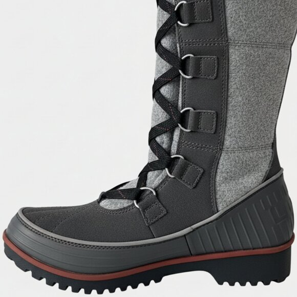 Sorel Grey Suede Trim Waterproof Snow Boots | Warm Insulated Winter- Size 7 - Picture 6 of 16